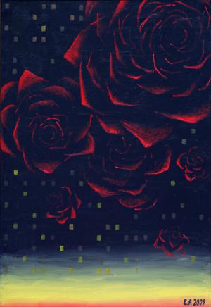 Красная роза. 2009