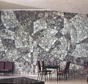 Мозаика в столовой здания СЭВ. 1967