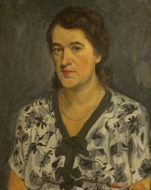 Портрет Тамары Наумовны Аблиной. 1959